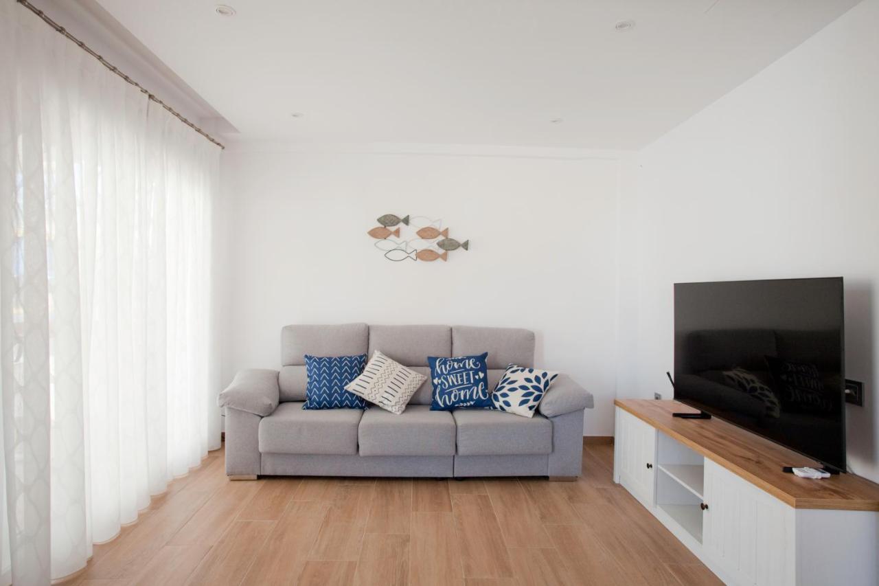 Acogedor Apartamento Junto Al Mar Oliva Exterior foto
